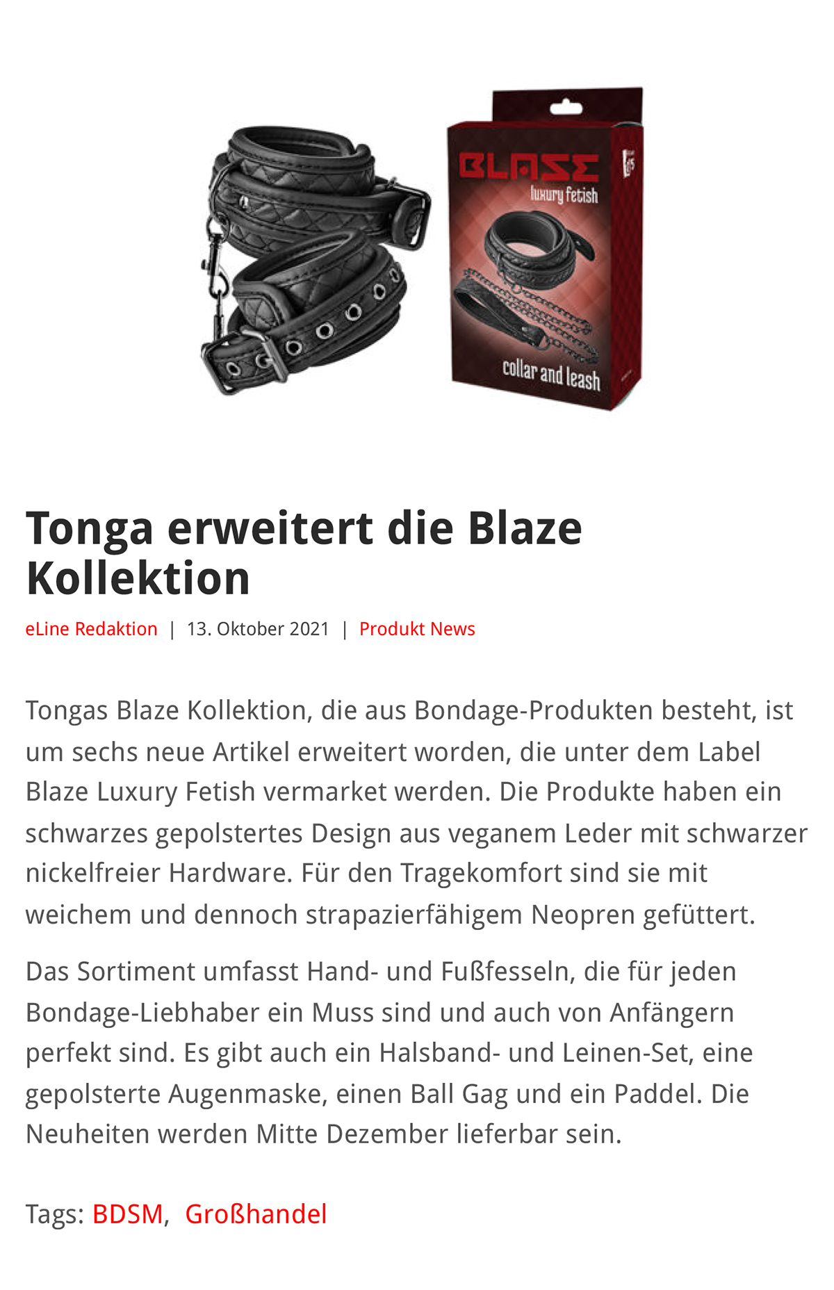 2021-10 eLine Online - Blaze